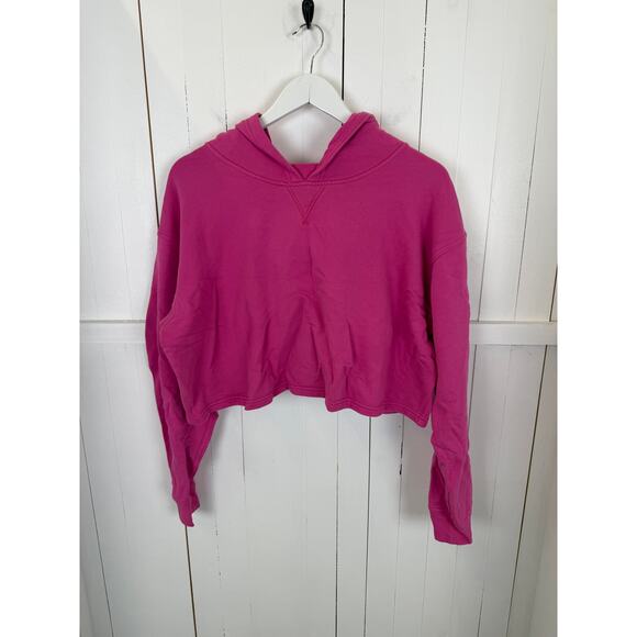 Lululemon Tops - Lululemon Women's Pink Cotton Pullover Sweatshirt Size 18
